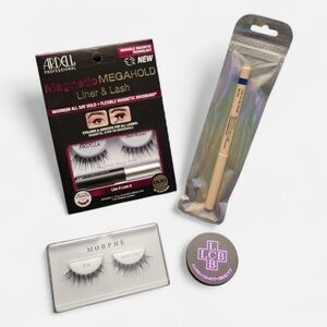 NEW Makeup Lot Eyeshadow Eyeliner False Lashes Ardell Morphe Love Craft Beauty